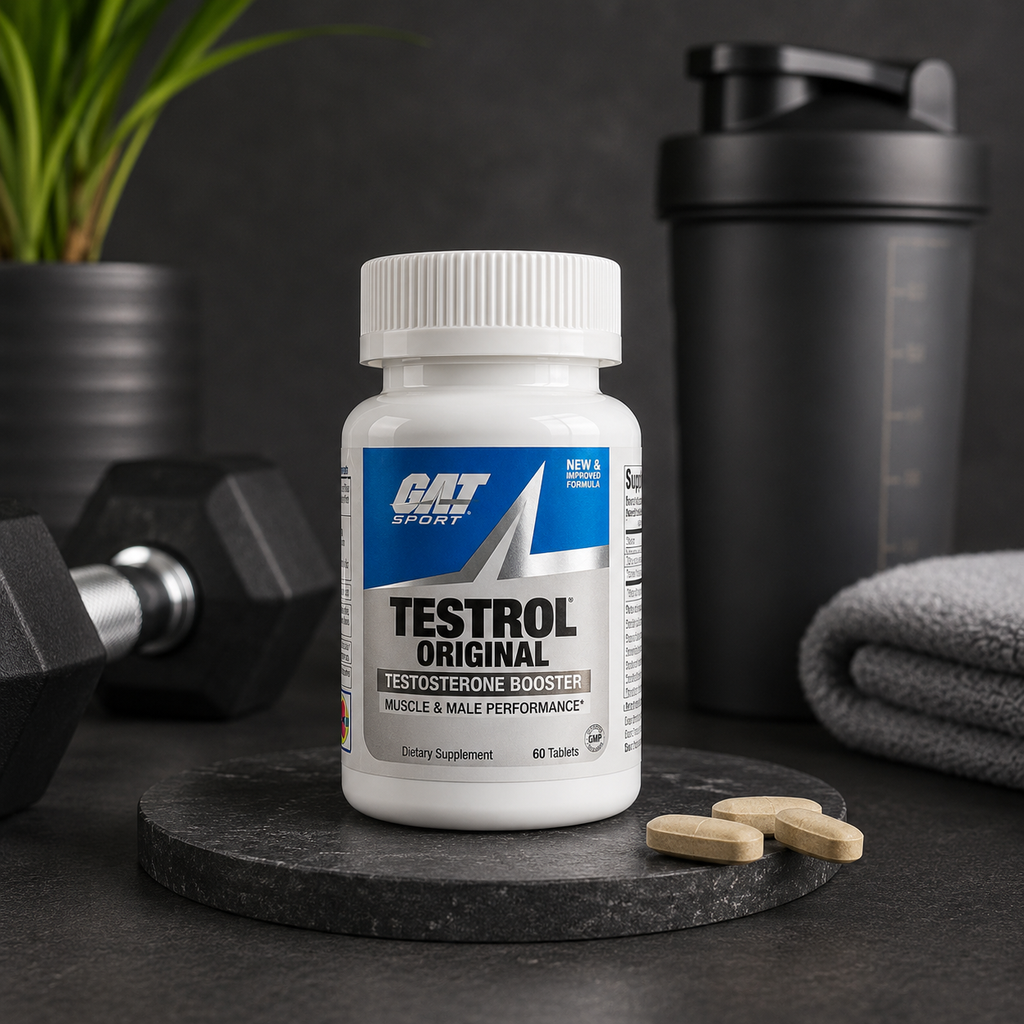 GAT Sport Testrol Original Testosterone Booster 60 Tablets | Original USA Dietary Supplement | Apki Dukaan